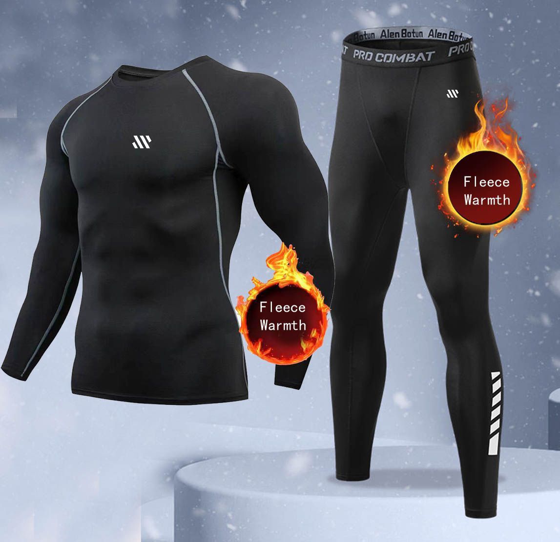 Thermal Long John - Novo Conjunto de Roupa Íntima Térmica