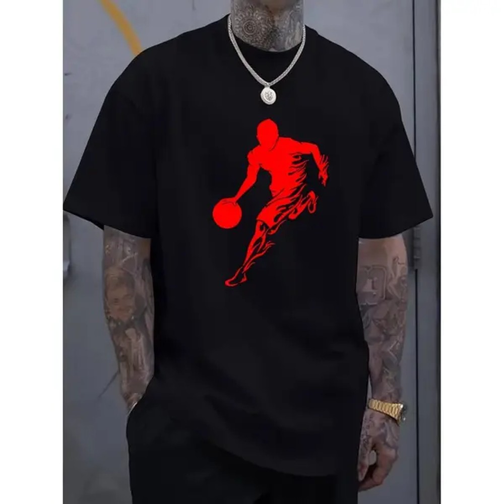 T Shirt Tight Fit - Camiseta de Golfe 100% Algodão para