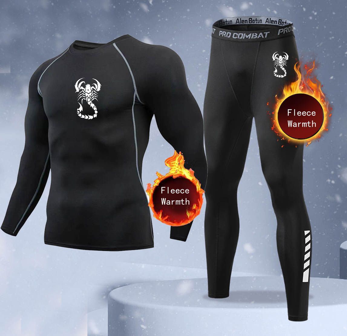 Thermal Long John - Novo Conjunto de Roupa Íntima Térmica