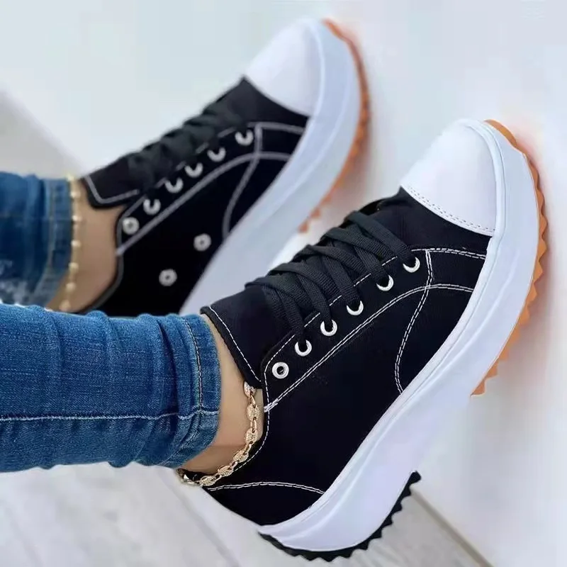 Tênis Feminino Casual de Lona  - Vans Shoes Old Skool avaliação e preço