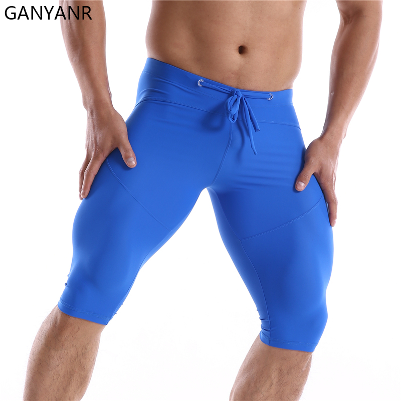 GANYANR-Meias De Corrida Para  - Compression Shorts Athletes avaliação e preço