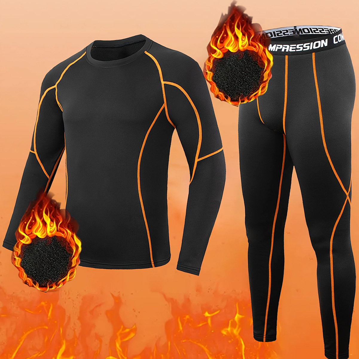 Conjunto de 2 Peças de Fleece  - Compression Long Pant avaliação e preço