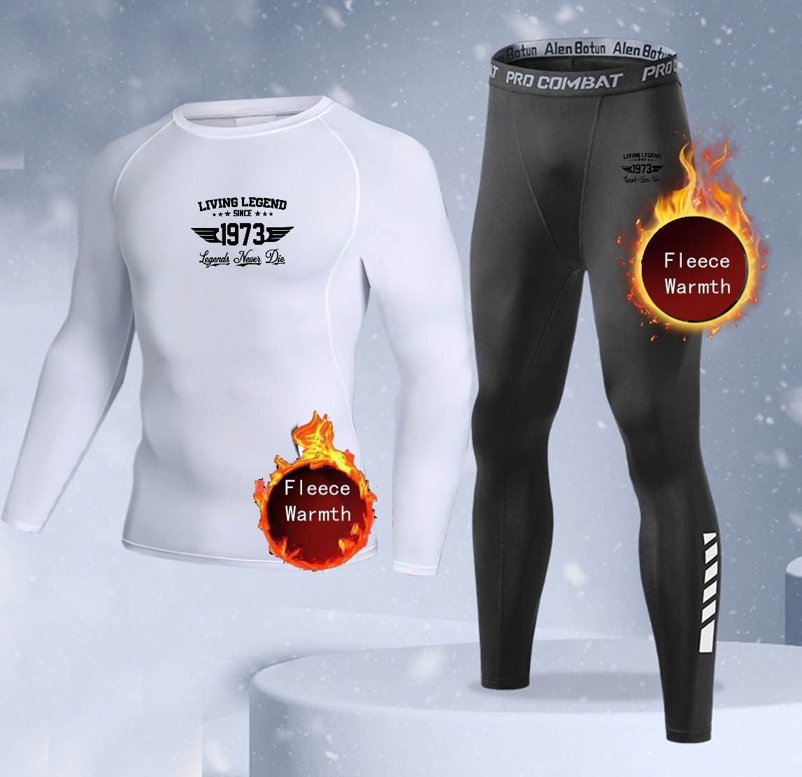 Novo Conjunto de Roupa Íntima  - Thermal Long John avaliação e preço
