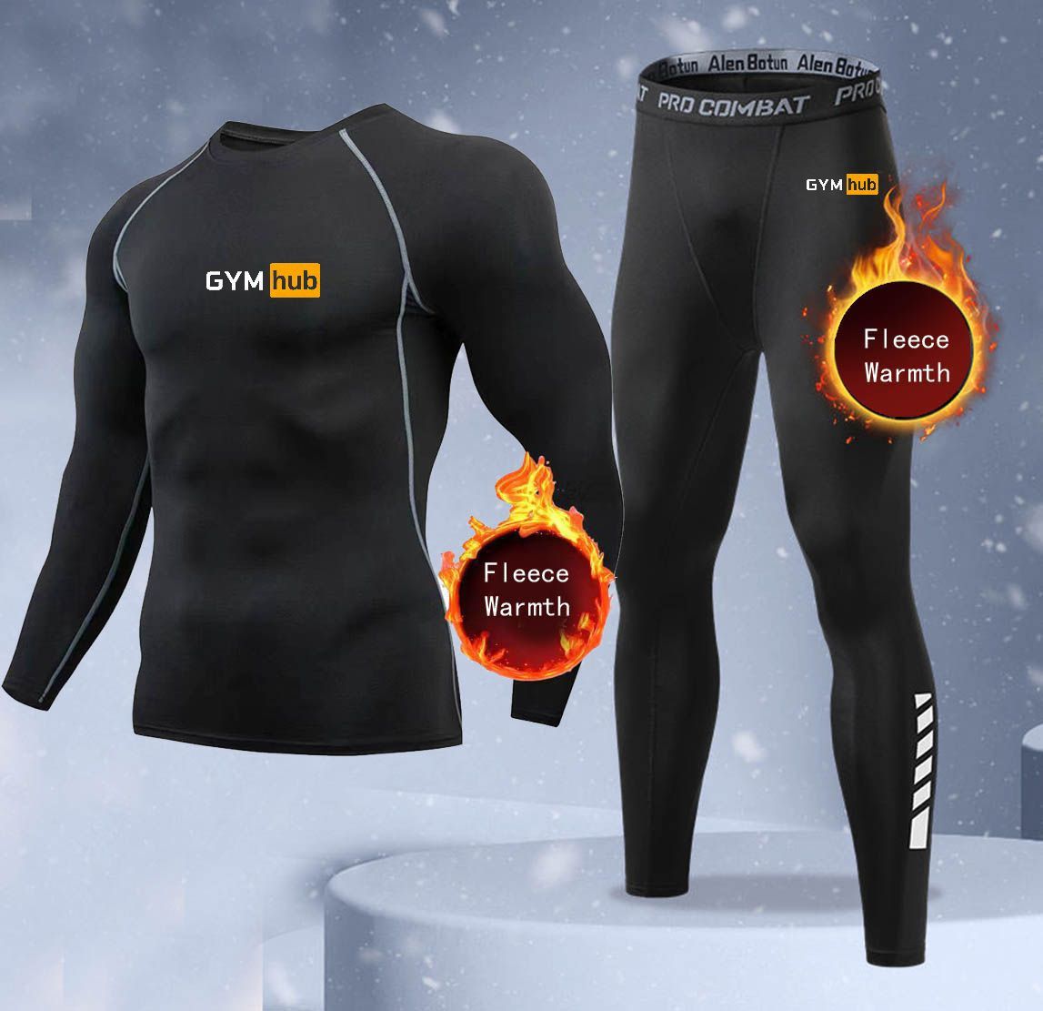 Novo Conjunto de Roupa Íntima  - Thermal Long John avaliação e preço