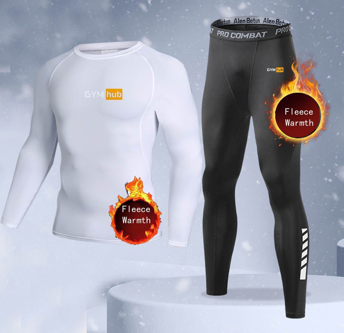 Novo Conjunto de Roupa Íntima  - Thermal Long John avaliação e preço