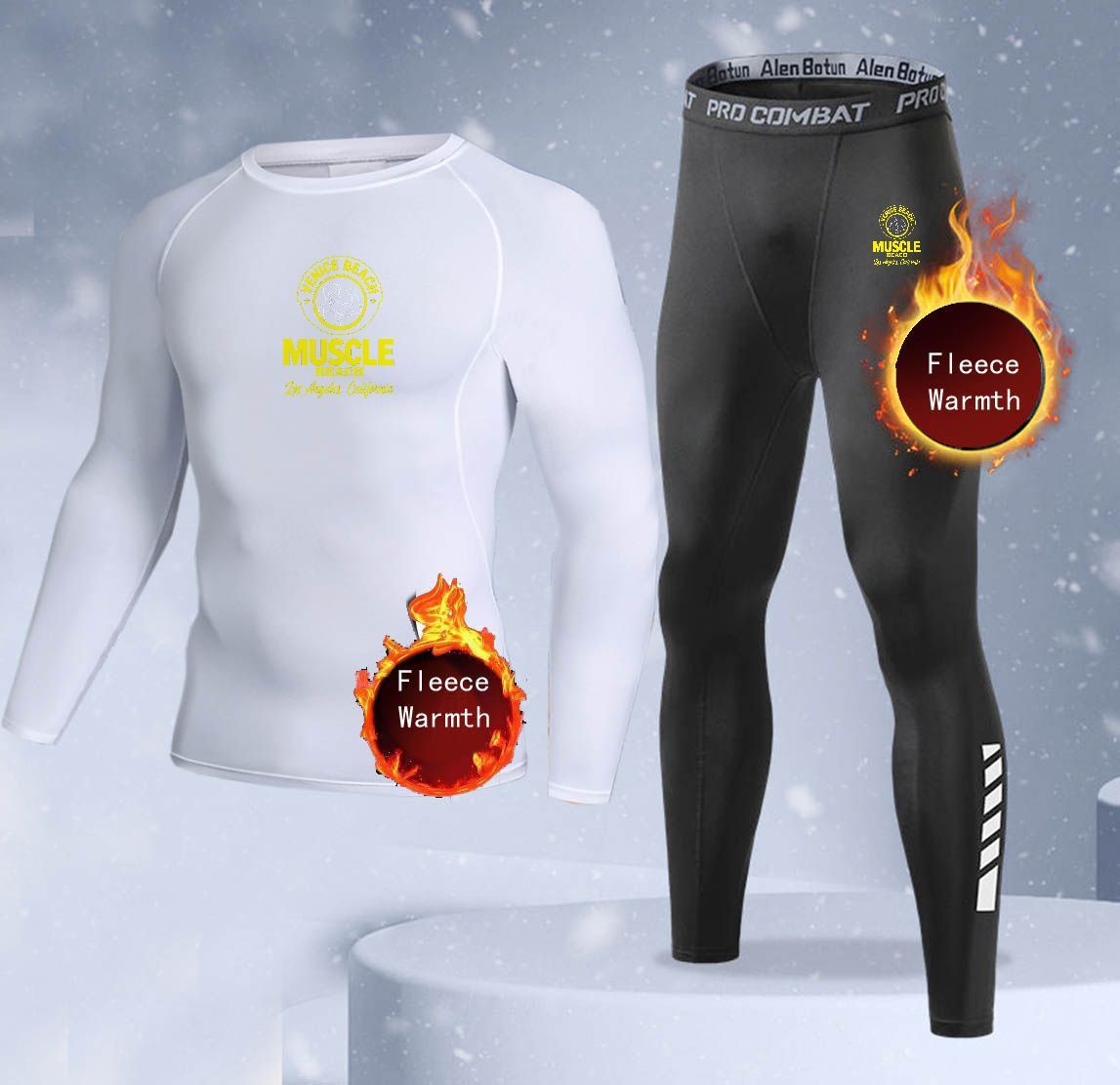 Novo Conjunto de Roupa Íntima  - Thermal Long John avaliação e preço