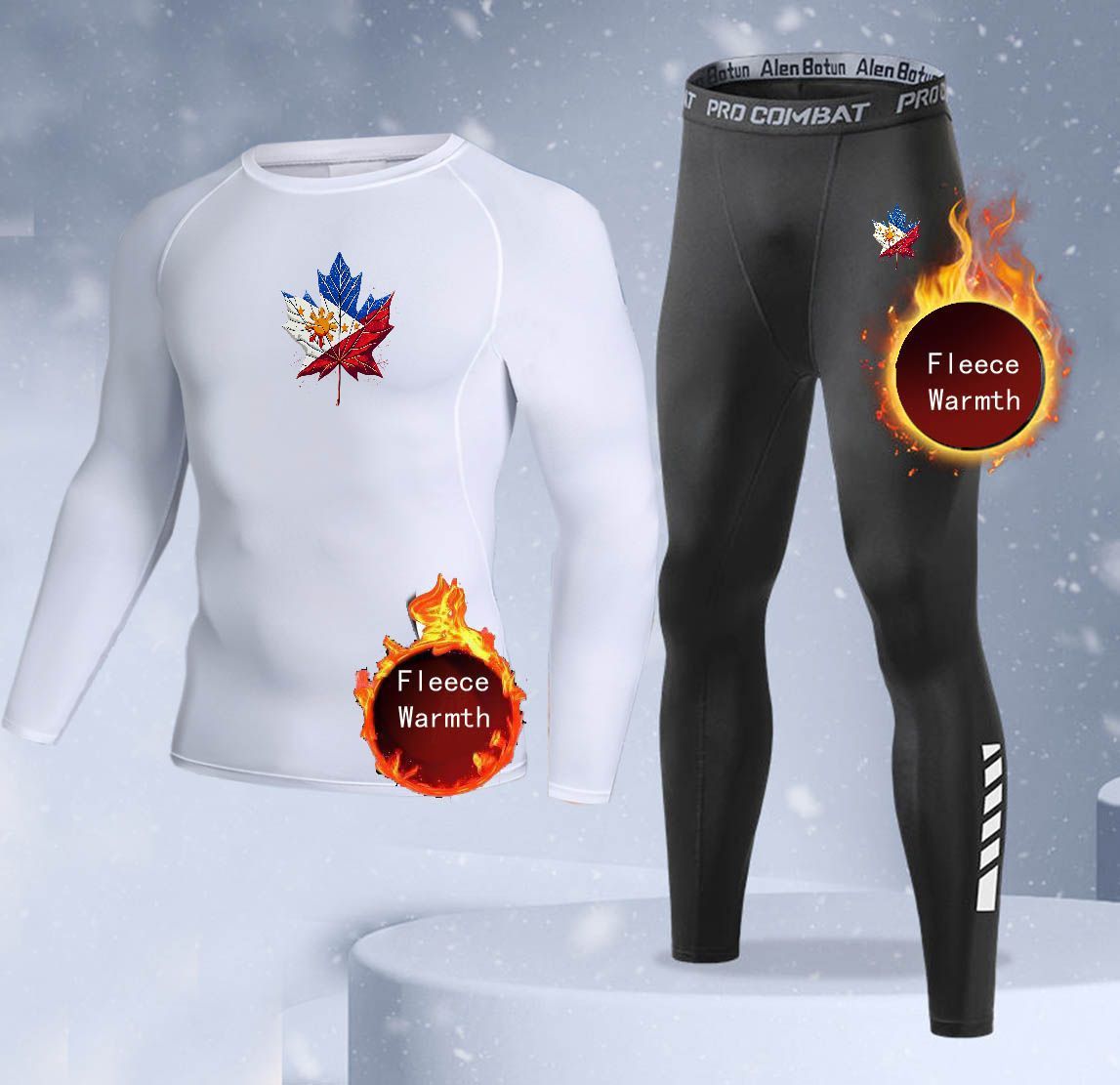 Novo Conjunto de Roupa Íntima  - Thermal Long John avaliação e preço