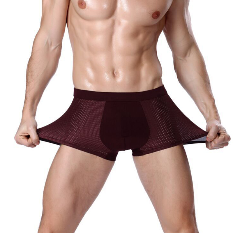 Cuecas masculinas roupa interi - Boxer Shorts Modal avaliação e preço