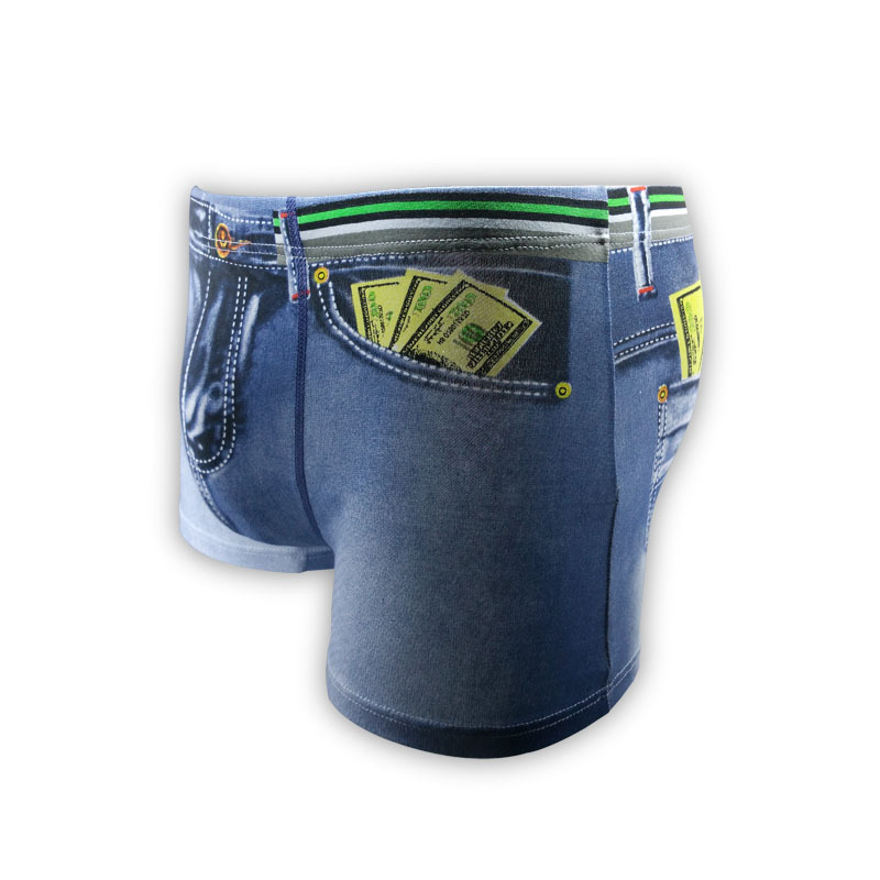 Cuecas jeans estampadas de alg - Boxer Brief Pack Cotton avaliação e preço