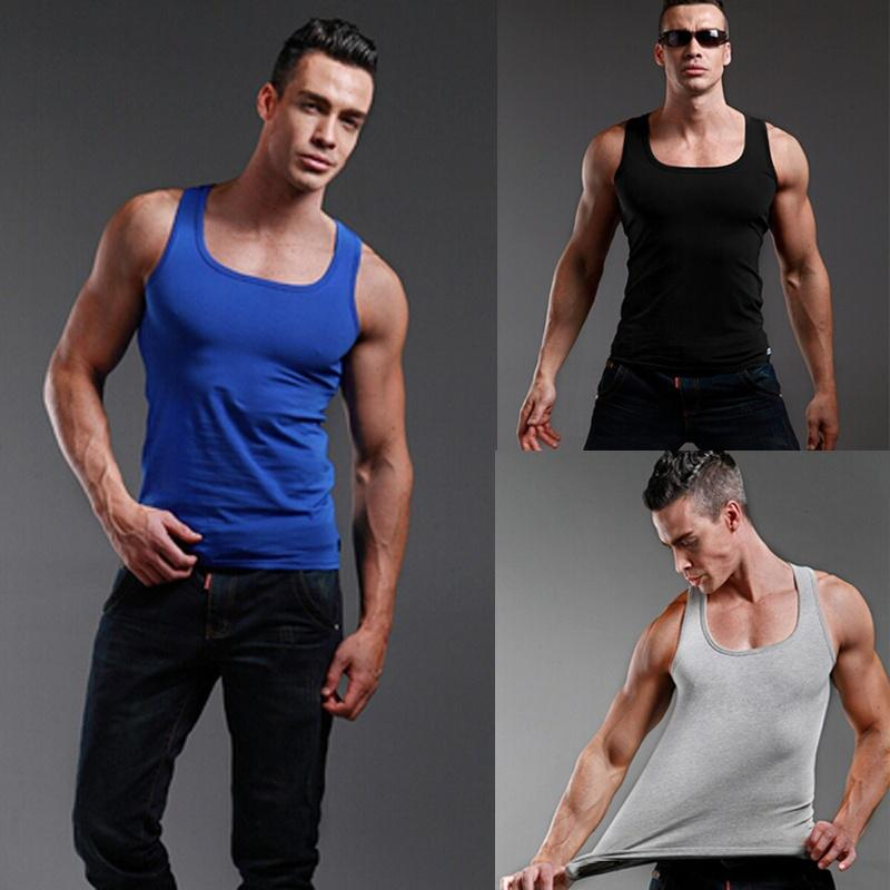 Colete esportivo masculino sem - Sleeveless Undershirt avaliação e preço