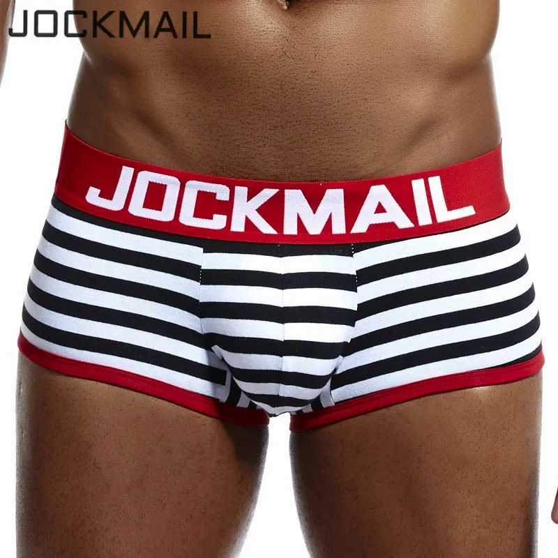 Jockmail marca masculina cueca - Boxer Brief Pack Cotton avaliação e preço
