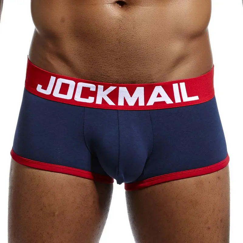 Jockmail marca masculina cueca - Boxer Brief Pack Cotton avaliação e preço