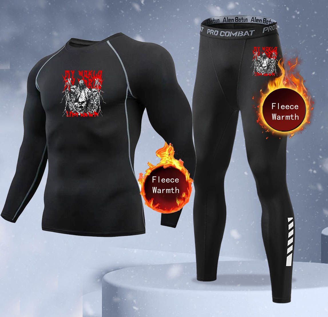 Novo Conjunto de Roupa Íntima  - Thermal Long John avaliação e preço