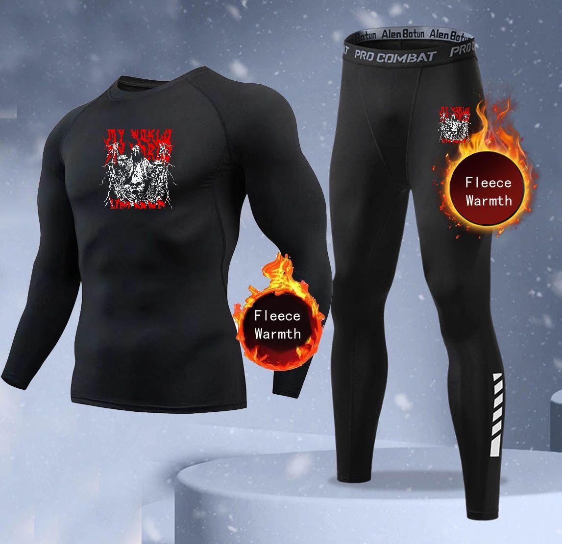 Novo Conjunto de Roupa Íntima  - Thermal Long John avaliação e preço