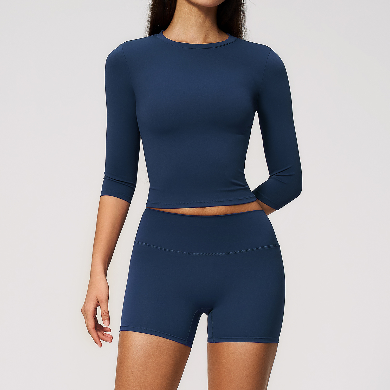 Conjunto de Yoga Feminino 2 Pe - Compression Shorts Athletes avaliação e preço
